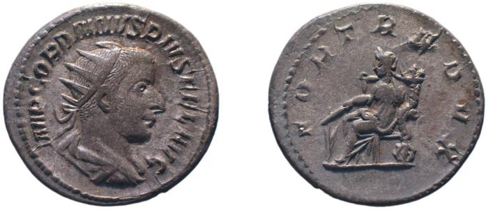 RIC IV Gordian III 143, реверс, bm