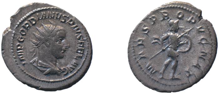 RIC IV Gordian III 146, реверс, bm