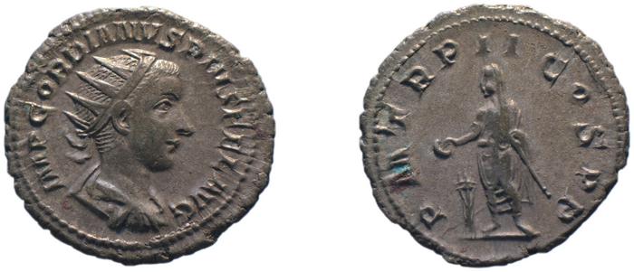 RIC IV Gordian III 68, реверс, bm
