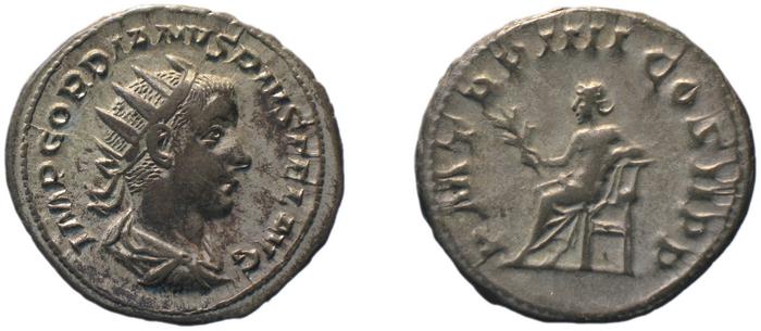 RIC IV Gordian III 88, реверс, bm