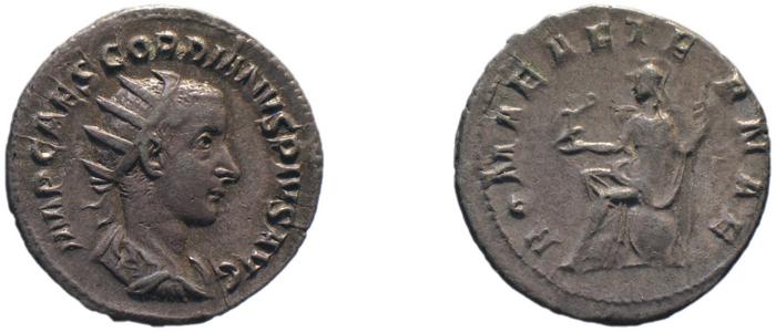 RIC IV Gordian III 55, реверс, bm