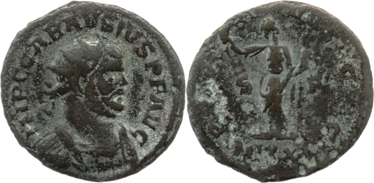 RIC V Carausius 143, аверс, bm