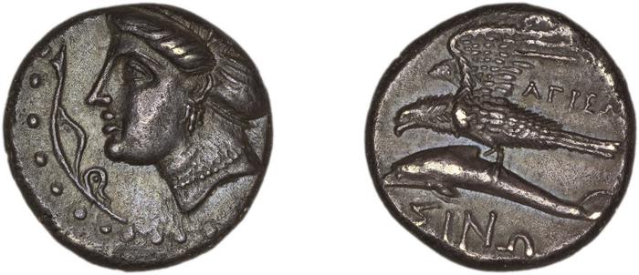 Sinope Waddington 1925 22-3, реверс, bm