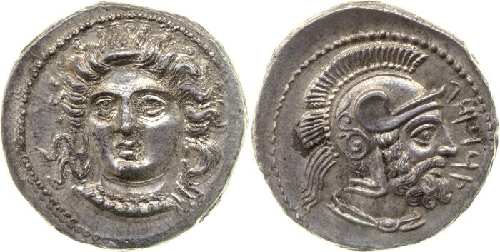 Tarkumuwa, satrap of Cilicia Tarsus Moysey 1986 Issue 4, реверс, bm