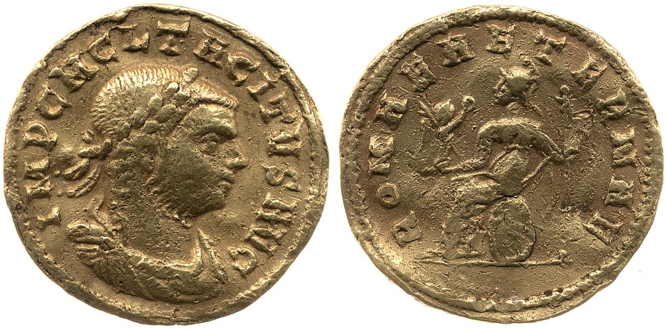 аверс RIC V Tacitus 75