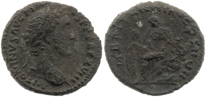 RIC III Antoninus Pius 934, реверс, bm