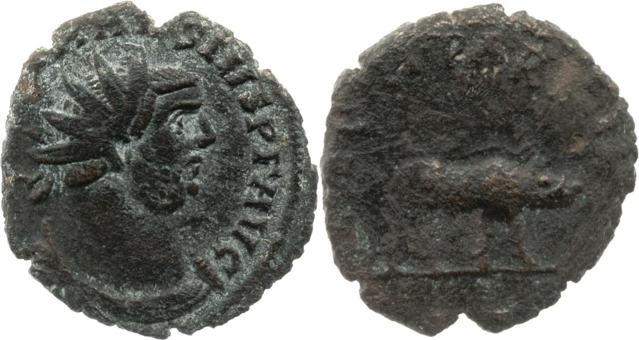 RIC V Carausius 65, аверс, bm