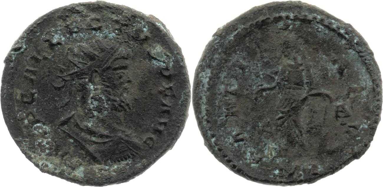 RIC V Allectus 22, аверс, bm