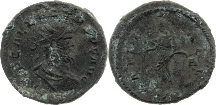 RIC V Allectus 22, реверс, bm