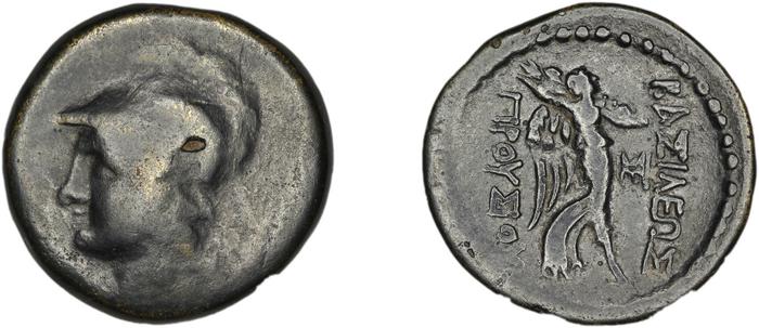 Prusias I of Bithynia Bithynia Waddington 1908 28, реверс, bm