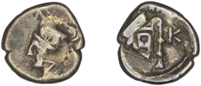 Heracleia Pontica Waddington 1908 25-7, реверс, bm