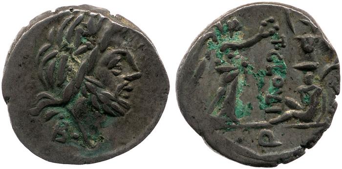 RRC 332/1b, реверс, bm