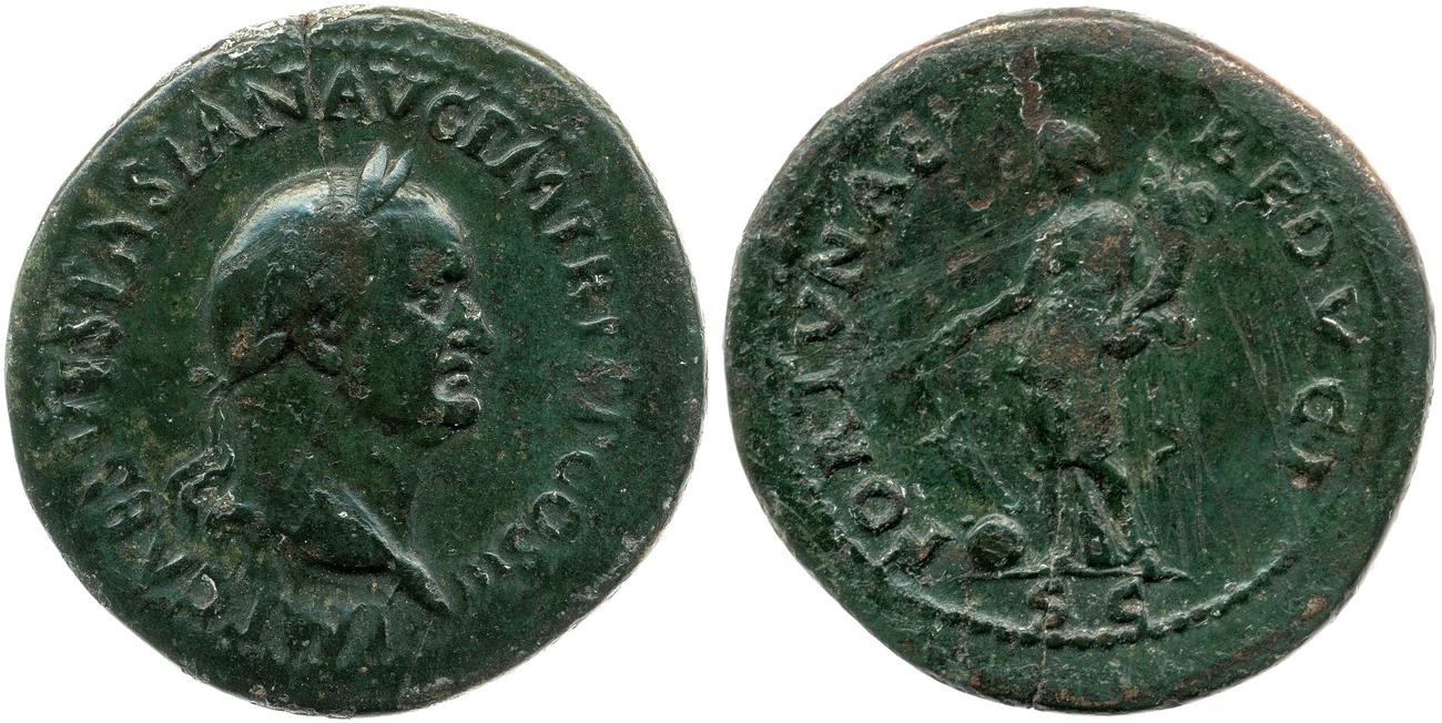 аверс RIC II, Part 1 (second edition) Vespasian 157