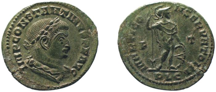 RIC VI Lugdunum 304, реверс, bm