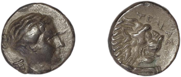 Cnidus Ashton 1999 Drachms, реверс, bm