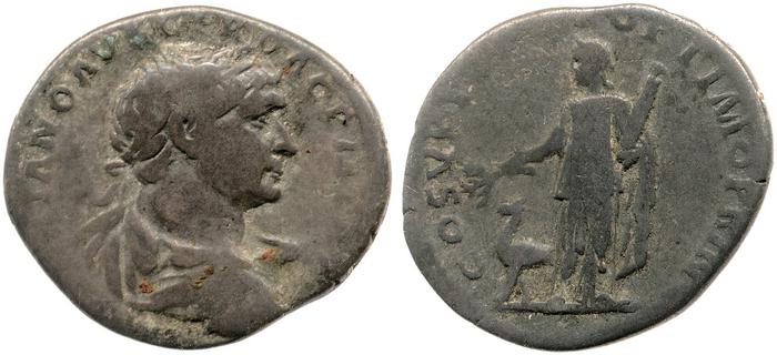 RIC II Trajan 142, реверс, bm