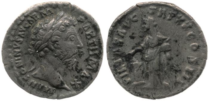 реверс RIC III Marcus Aurelius 149