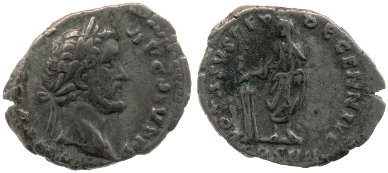 RIC III Antoninus Pius 157, аверс, bm