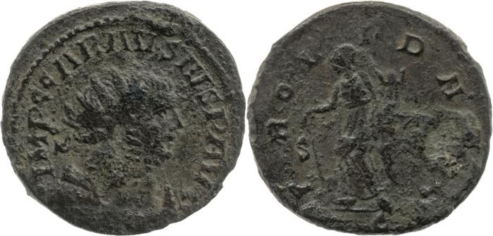 RIC V Carausius 346, реверс, bm