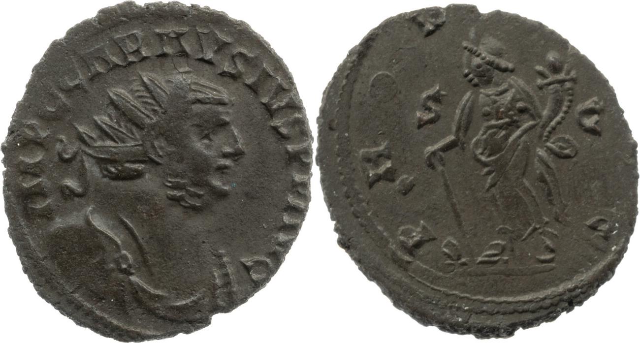 RIC V Carausius 498, аверс, bm