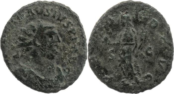 RIC V Carausius 502, реверс, bm
