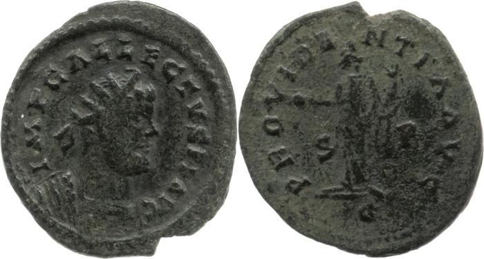 RIC V Allectus 108, реверс, bm