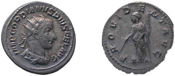 RIC IV Gordian III 149, реверс, bm