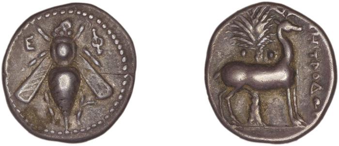 Ephesus Kinns and Holt 2023 Period V, AR XIX, реверс, bm