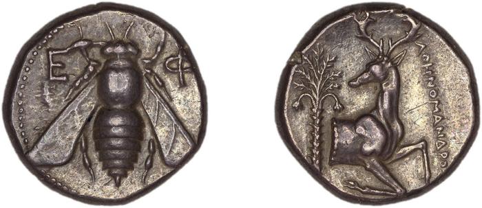 reverse Ephesus Kinns and Holt 2023 Period II, AR VIII