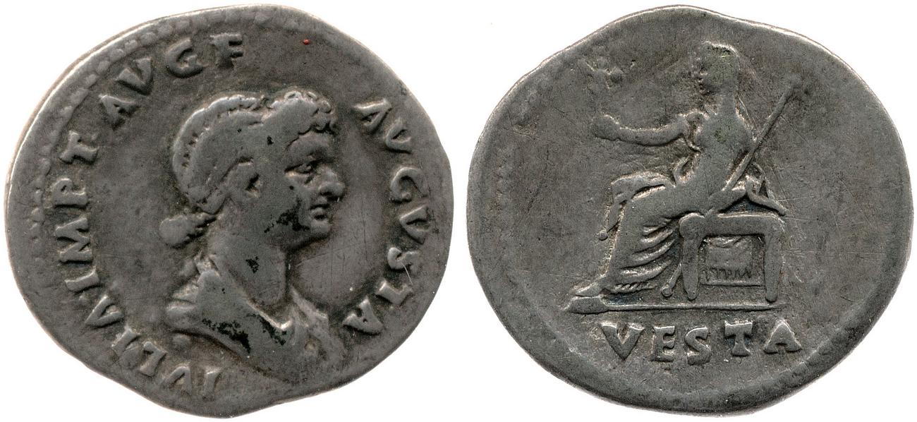 RIC II, Part 1 (second edition) Titus 389, аверс, bm