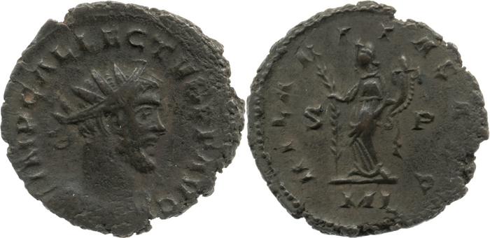 RIC V Allectus 20, реверс, bm