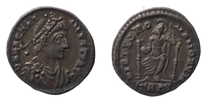 RIC IX Treveri 84B, реверс, bm
