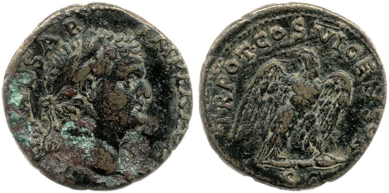 obverse RIC II, Part 1 (second edition) Vespasian 1512