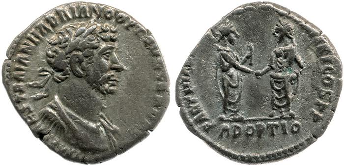 реверс RIC II, Part 3 (second edition) Hadrian 2959