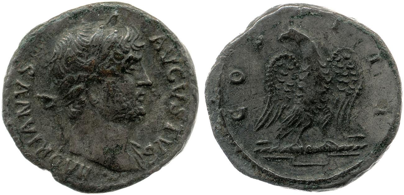 RIC II, Part 3 (second edition) Hadrian 799, аверс, bm