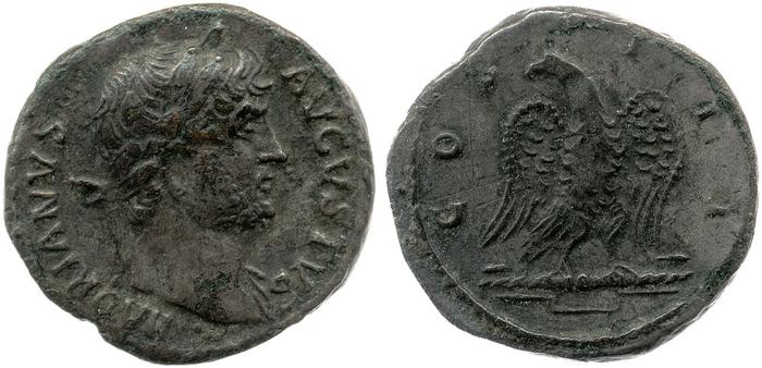 RIC II, Part 3 (second edition) Hadrian 799, реверс, bm