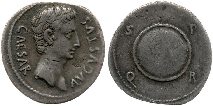реверс RIC I (second edition) Augustus 43A