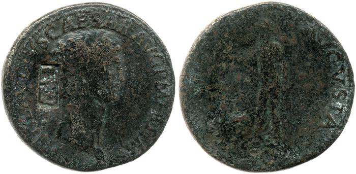 RIC I (second edition) Claudius 99, реверс, bm