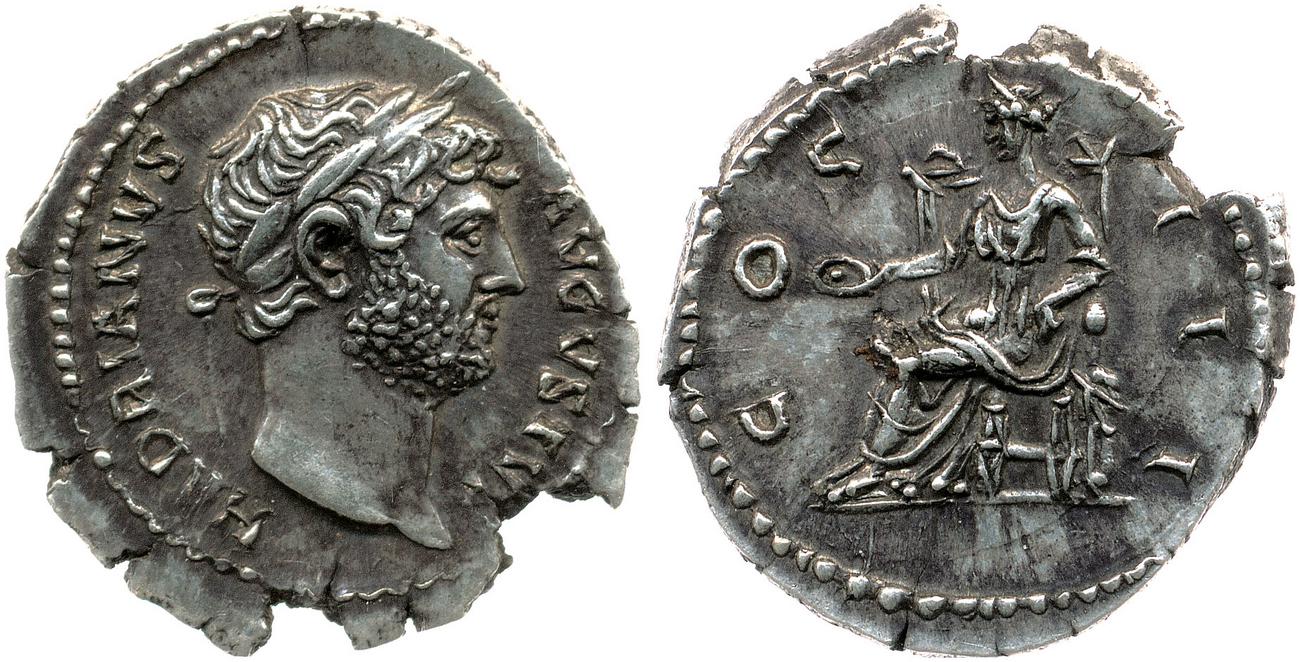 RIC II, Part 3 (second edition) Hadrian 716, аверс, bm