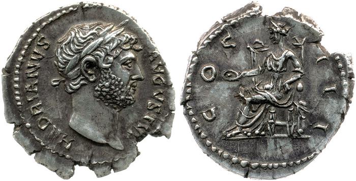 RIC II, Part 3 (second edition) Hadrian 716, реверс, bm