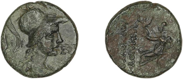 C. Caecilius Cornutus Amisus Waddington 1925 46, реверс, bm