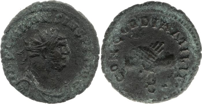 RIC V Carausius 209, реверс, bm