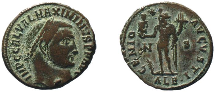 RIC VI Alexandria 160b, реверс, bm