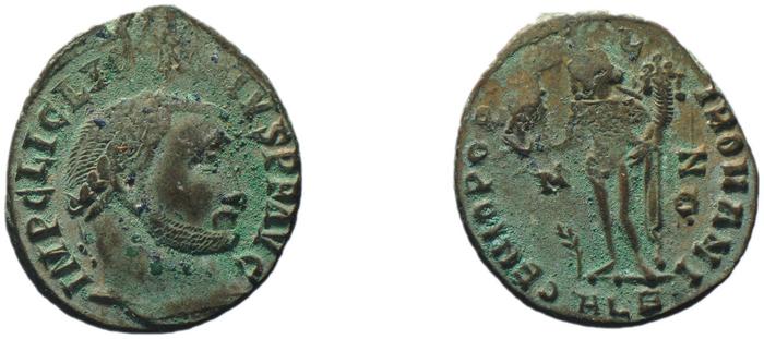 RIC VII Alexandria 3, реверс, bm