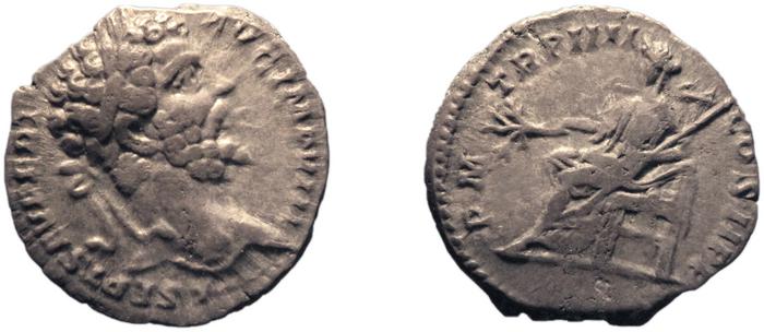 RIC IV Septimius Severus 85, реверс, bm