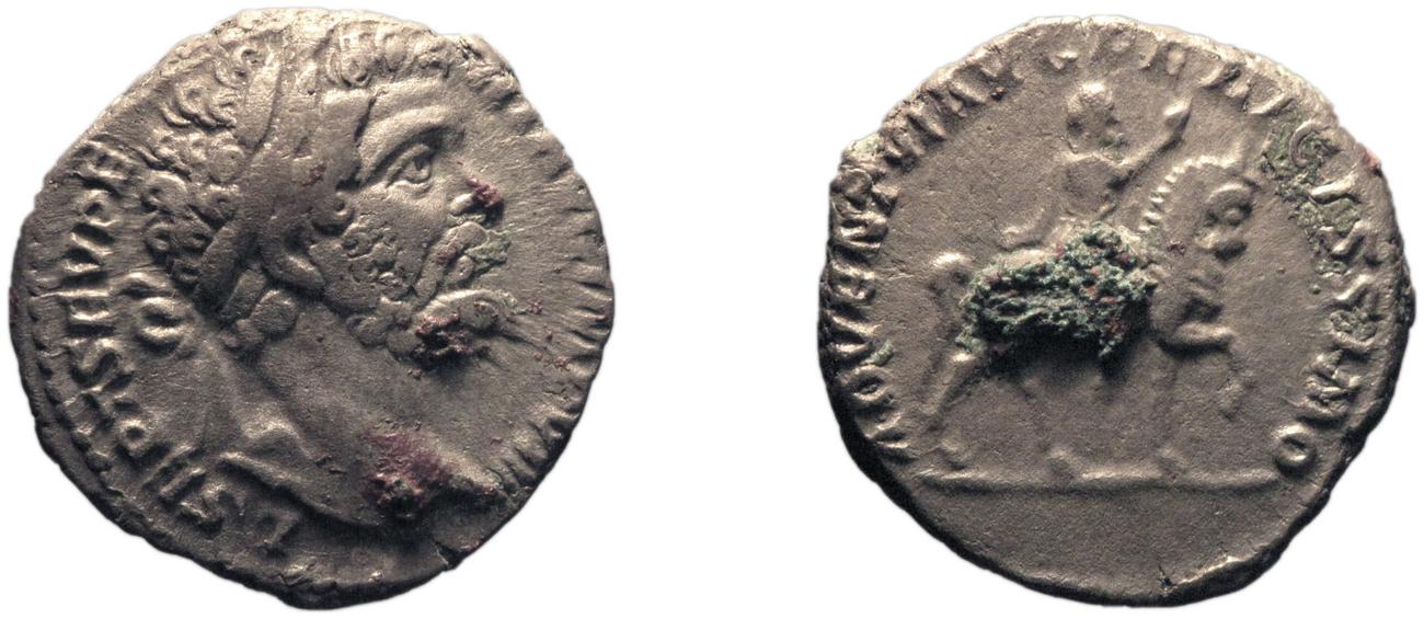 RIC IV Septimius Severus 74, аверс, bm