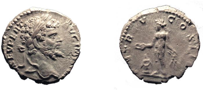 RIC IV Septimius Severus 105, реверс, bm