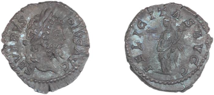 RIC IV Septimius Severus 261, реверс, bm