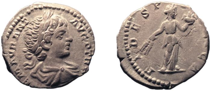 реверс RIC IV Caracalla 24a