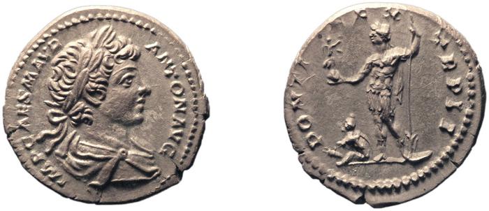 RIC IV Caracalla 27A, реверс, bm